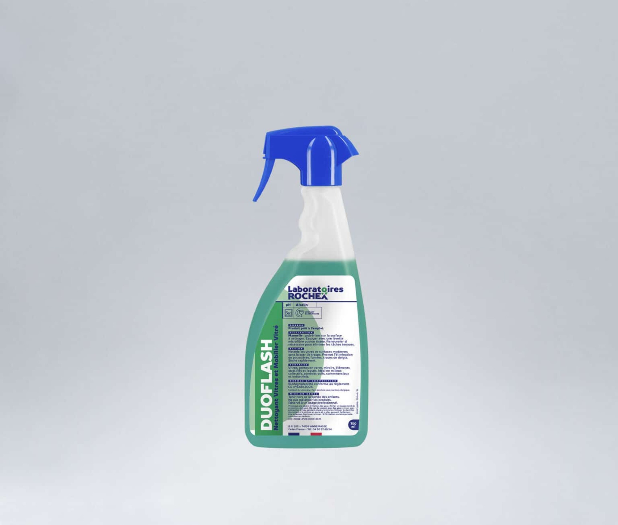 DUOFLASH Nettoyant Vitre/surface 750 ml