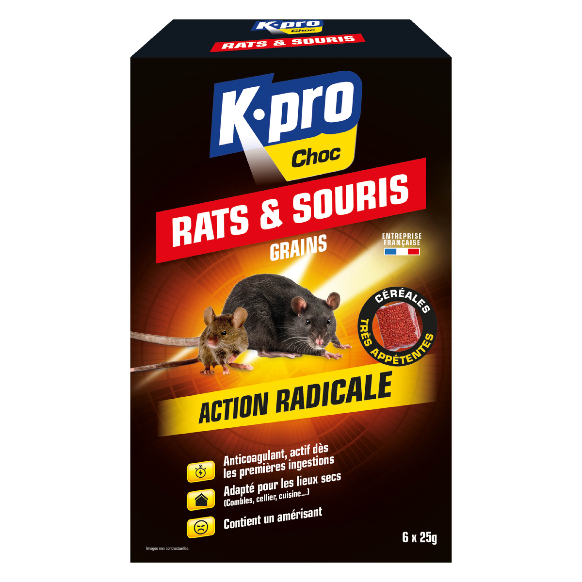 K'PRO Bloc appâts Rats/Souris IC023