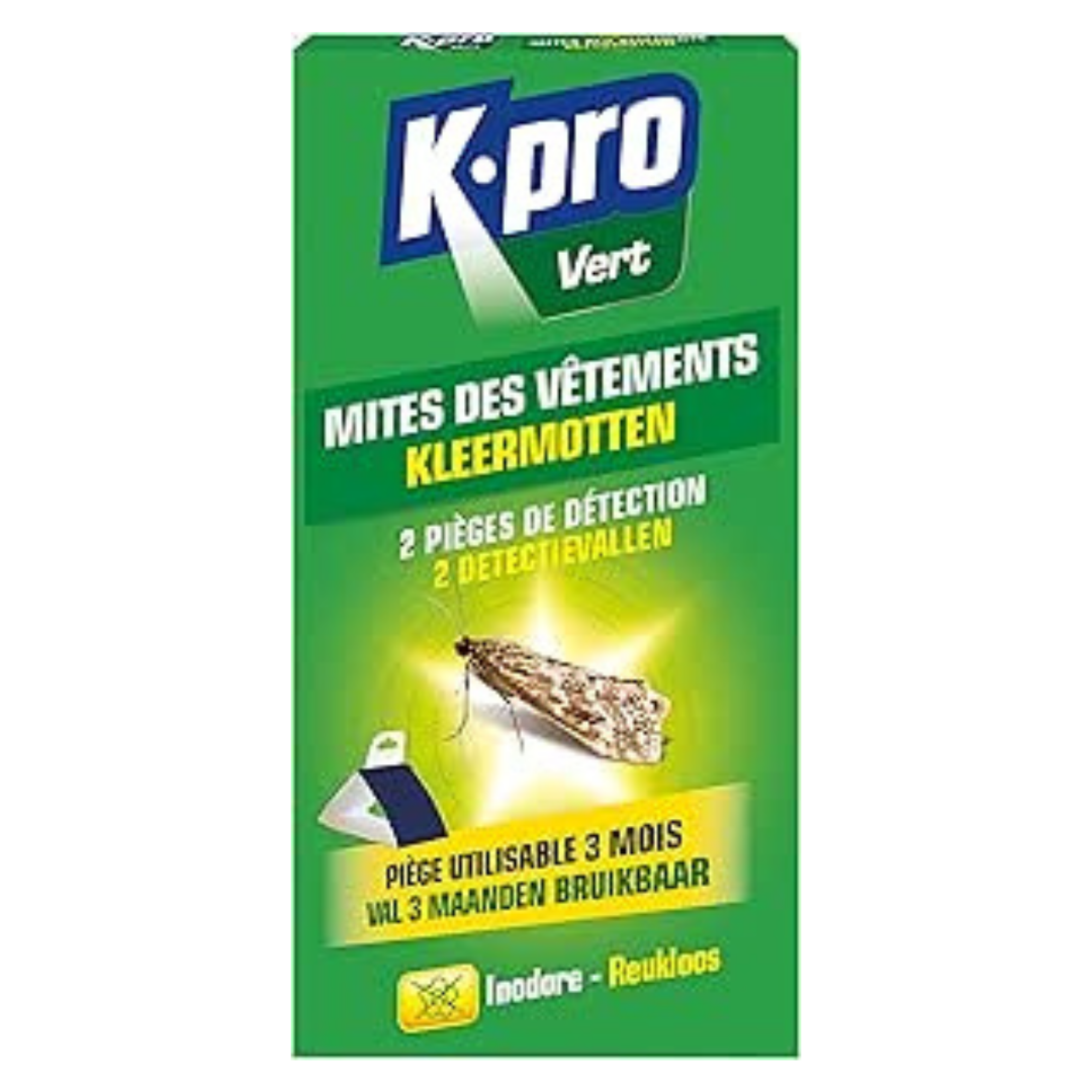 K'PRO pièges à mite de vêtement IC017