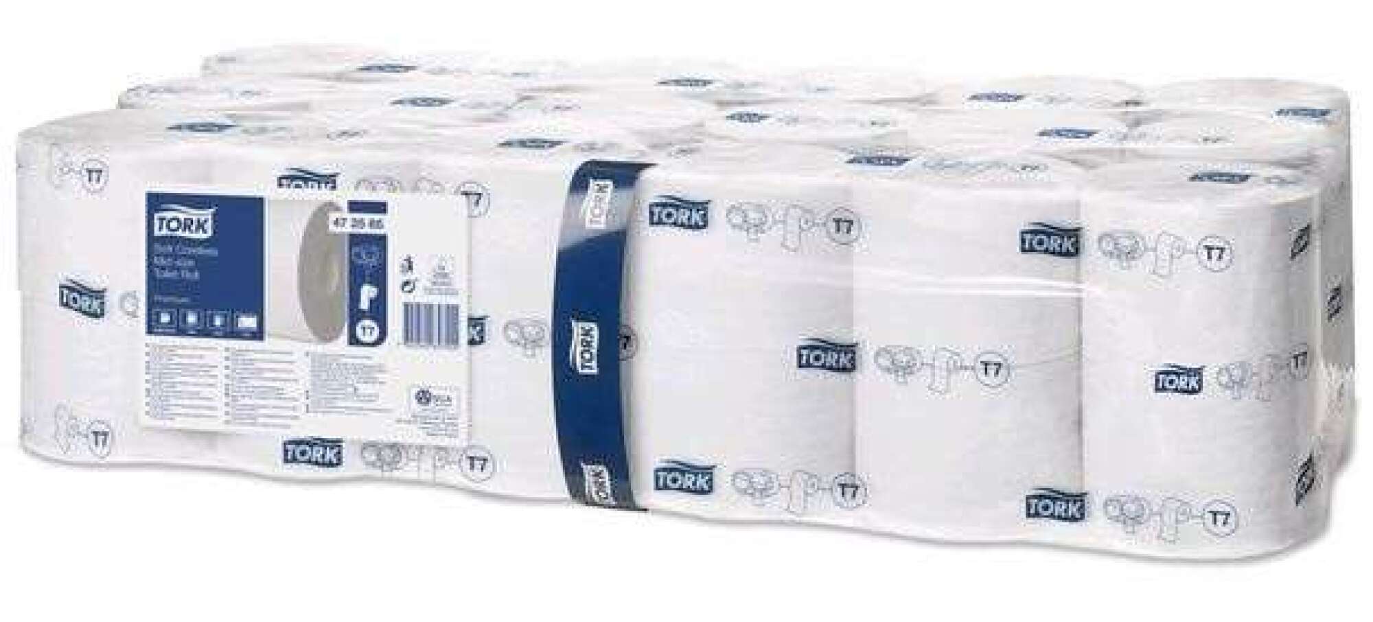 PAPIER TOILETTE 500 F SANS MANDRIN 48 rouleaux ZA032