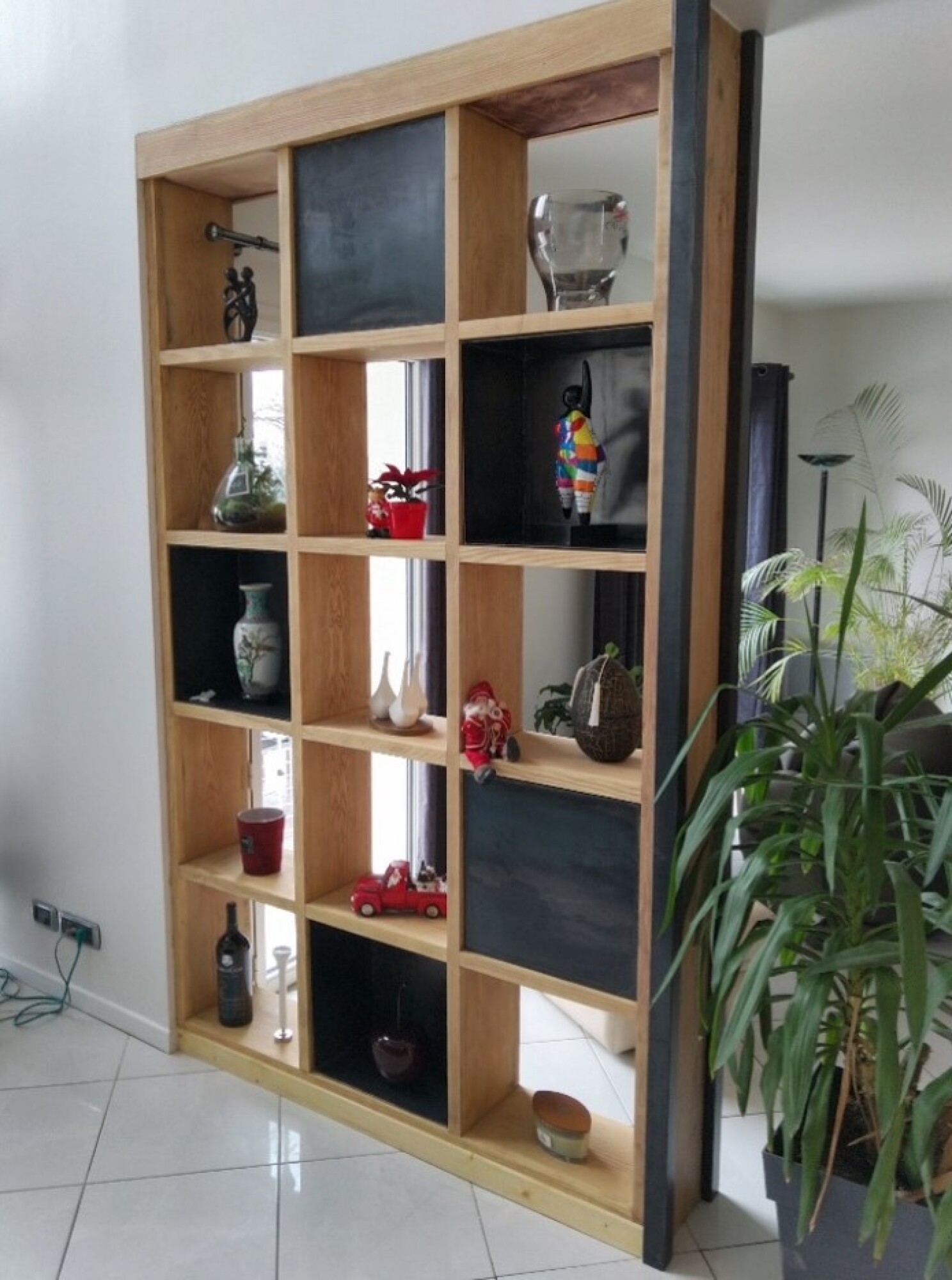 Aménagement Bibliothèque Sur-mesure Bois Métal