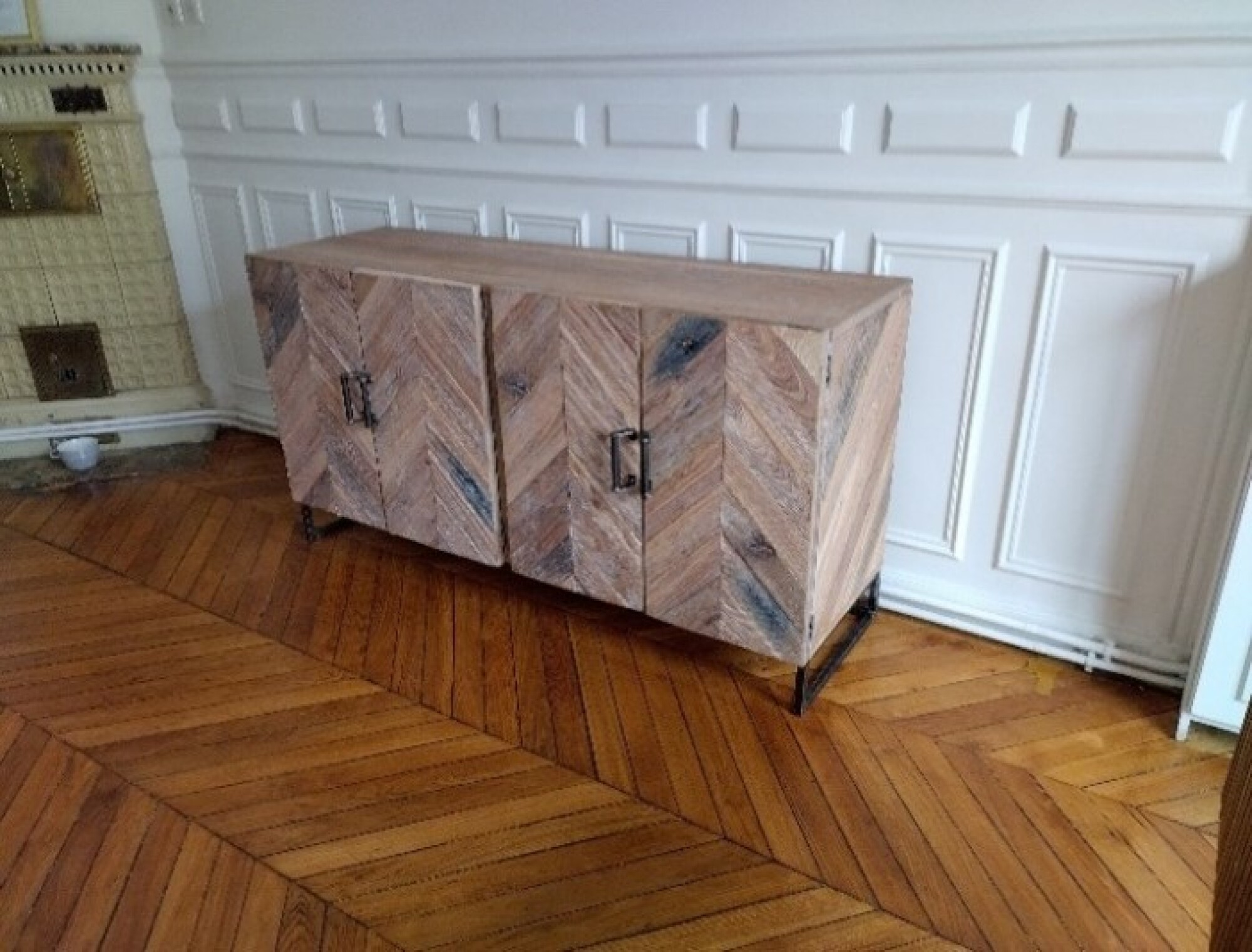 Buffet Bois Métal sur-mesure