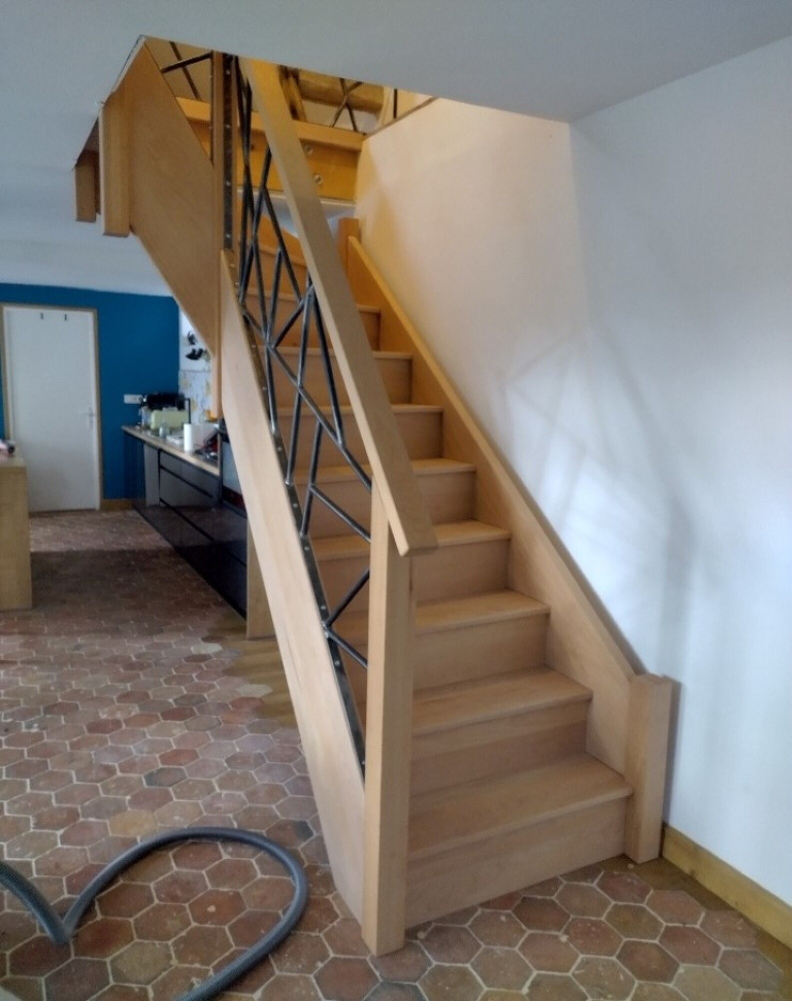 Escalier Sur-mesure Bois Métal