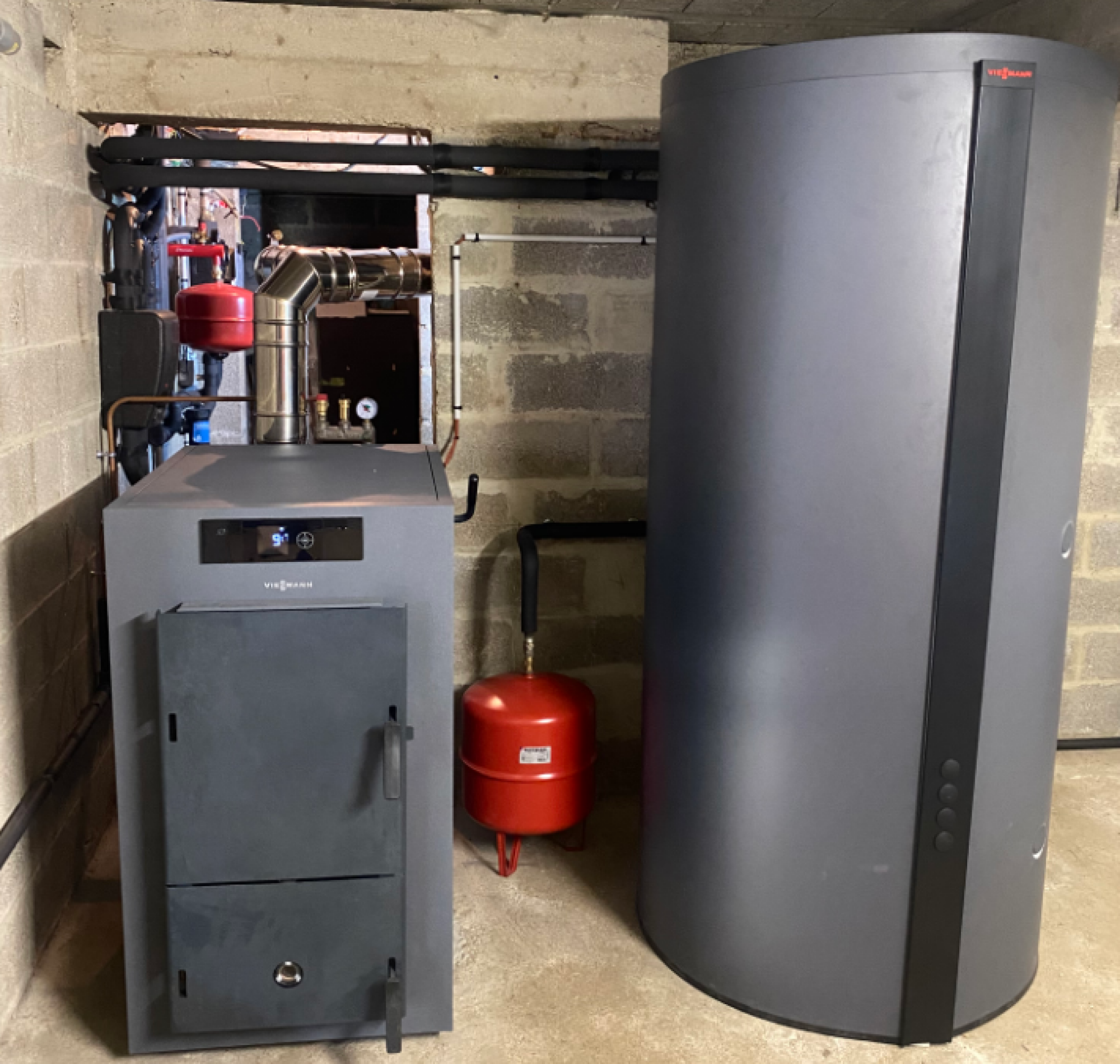 Chaudière Bois Bûches Viessmann Vitoligno 150-S 23KW